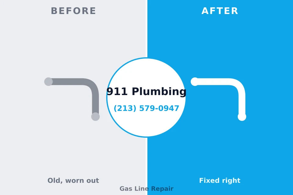 Before and after: plumbing company Yorkshire, VA